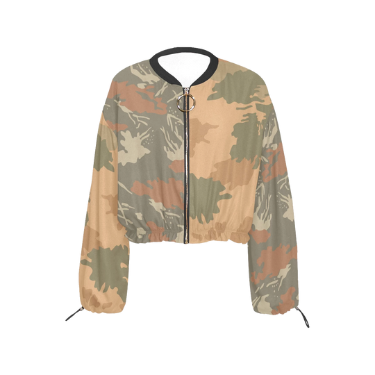 SAHARA Camo Cropped Chiffon Jacket - ENE TRENDS -custom designed-personalized-near me-shirt-clothes-dress-amazon-top-luxury-fashion-men-women-kids-streetwear-IG