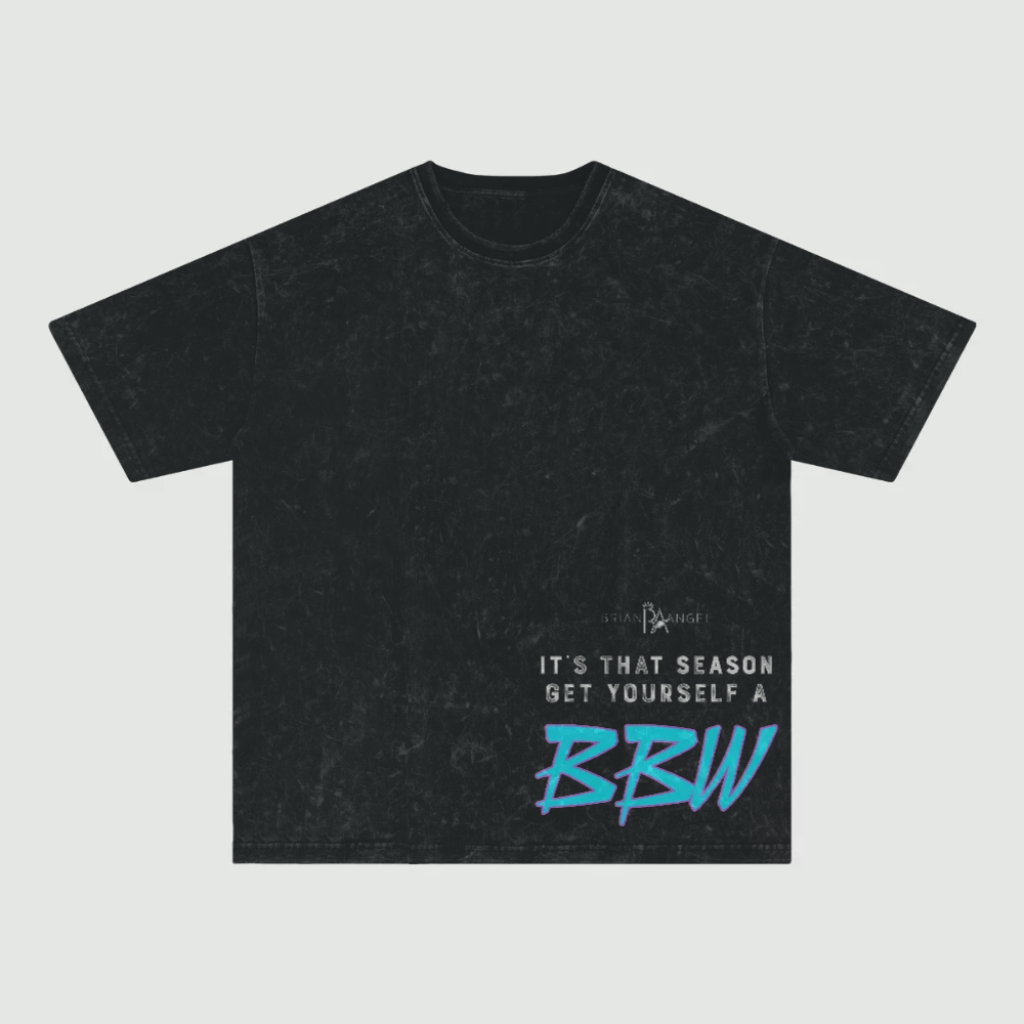 Its That Season Get Yourself A BBW Unisex Snow Wash T-shirt - ENE TRENDS -custom designed-personalized-near me-shirt-clothes-dress-amazon-top-luxury-fashion-men-women-kids-streetwear-IG