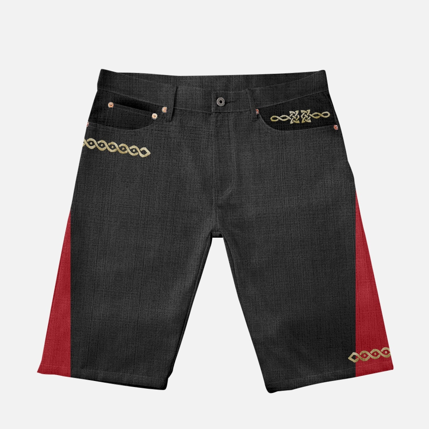 Polished Punteggiato P Mid Rise Denim Shorts - ENE TRENDS -custom designed-personalized-near me-shirt-clothes-dress-amazon-top-luxury-fashion-men-women-kids-streetwear-IG