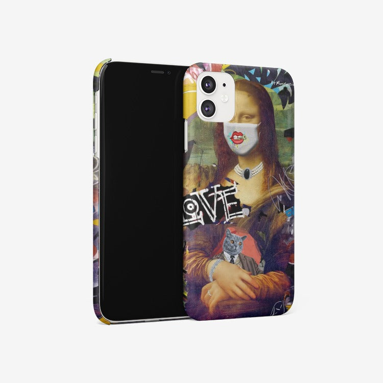 Mona Lisa Iphone 11 case - ENE TRENDS -custom designed-personalized-near me-shirt-clothes-dress-amazon-top-luxury-fashion-men-women-kids-streetwear-IG