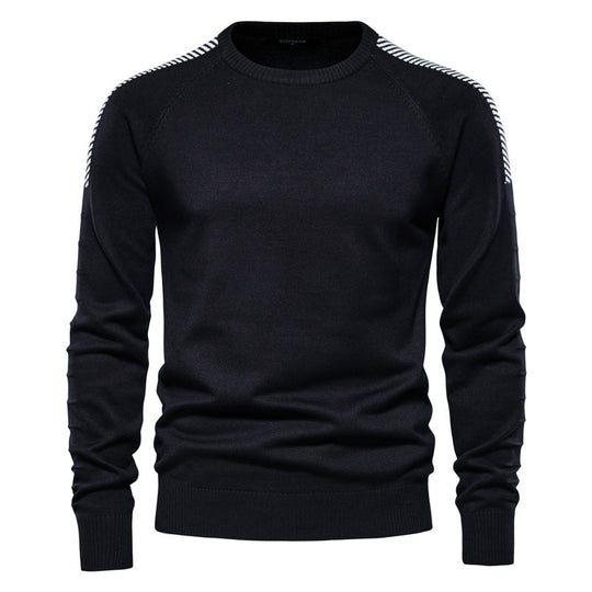 Men Casual Crew Neck Plus Size Sweater - ENE TRENDS -custom designed-personalized- tailored-suits-near me-shirt-clothes-dress-amazon-top-luxury-fashion-men-women-kids-streetwear-IG-best