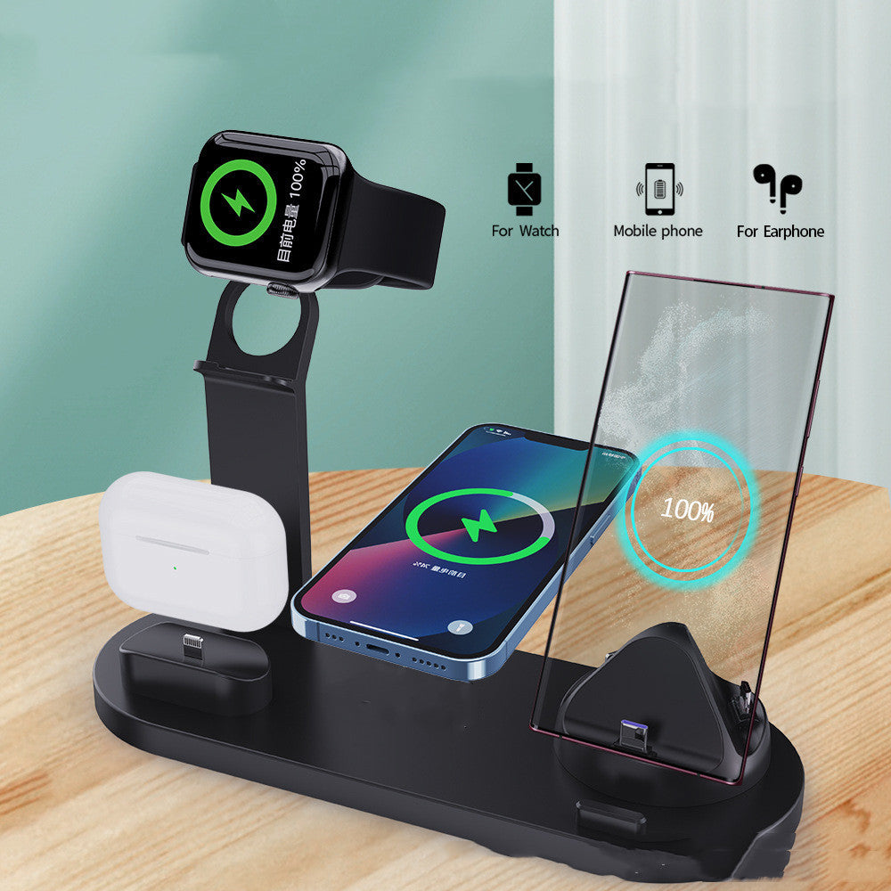 IPhone Plastic 3 In 1 Wireless Charger Stand Fast