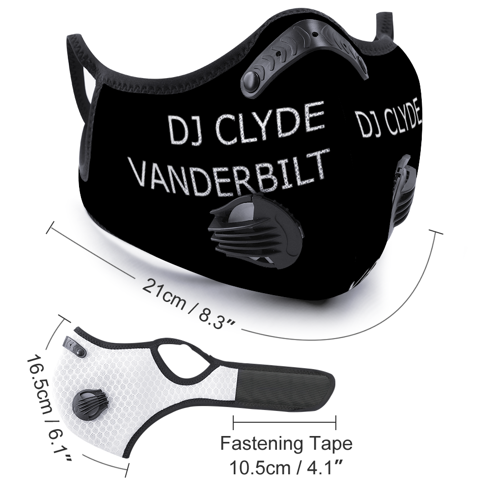 DJ Clyde Vanderbilt Customized Face Cover - ENE TRENDS -custom designed-personalized-near me-shirt-clothes-dress-amazon-top-luxury-fashion-men-women-kids-streetwear-IG