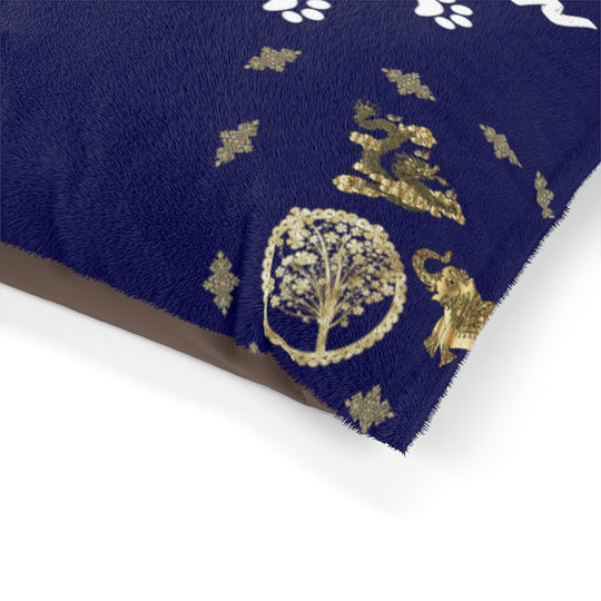 Pucci Vuitton 3 Lucky Elements Navy Pet Bed - ENE TRENDS -custom designed-personalized-near me-shirt-clothes-dress-amazon-top-luxury-fashion-men-women-kids-streetwear-IG