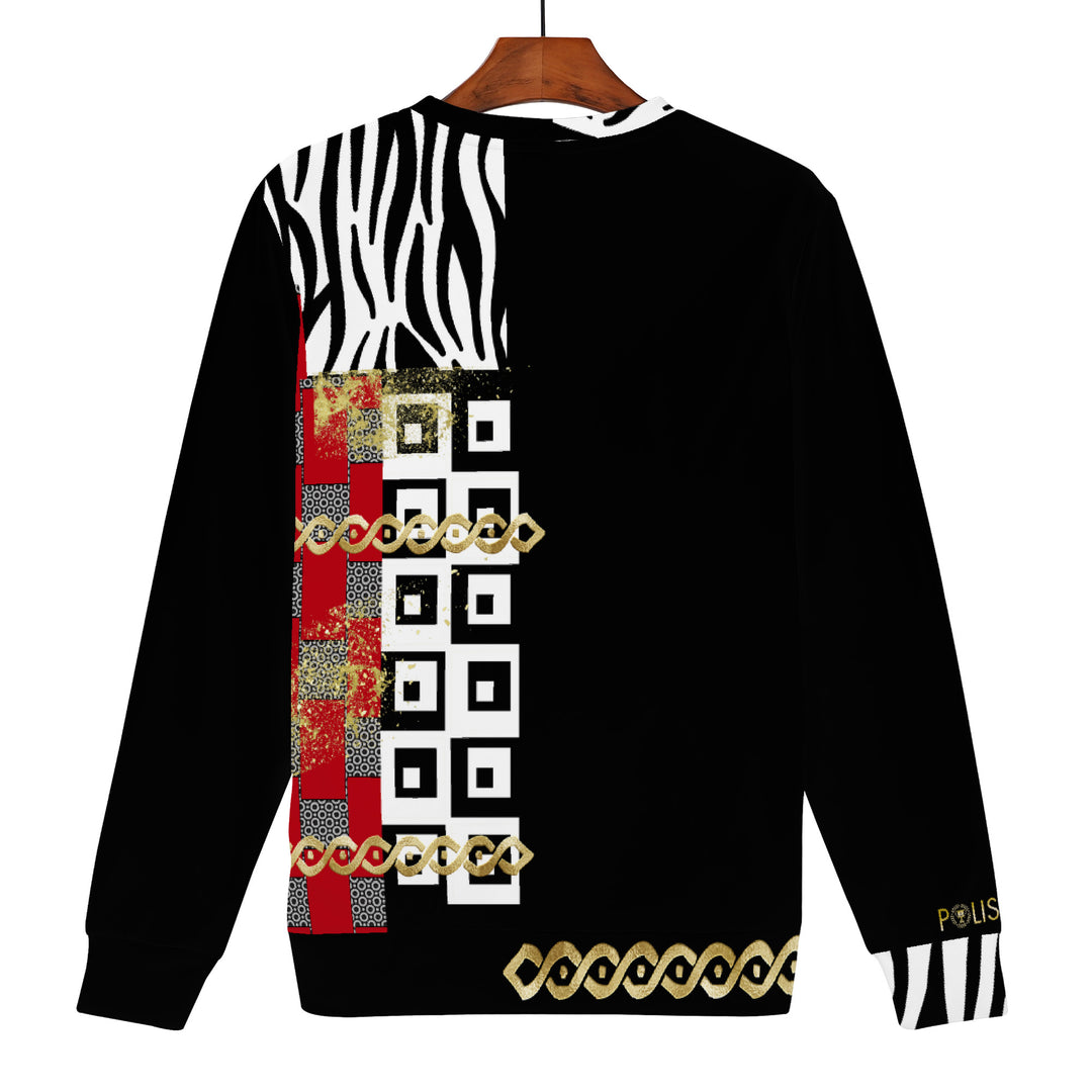 Polished Punteggiato ZE Men's Lux Printed Sweater - ENE TRENDS -custom designed-personalized-near me-shirt-clothes-dress-amazon-top-luxury-fashion-men-women-kids-streetwear-IG