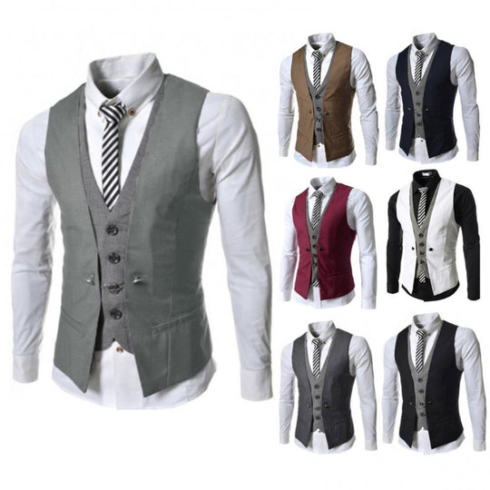Men's Slim Fit Suit Vest - ENE TRENDS -custom designed-personalized-near me-shirt-clothes-dress-amazon-top-luxury-fashion-men-women-kids-streetwear-IG-best