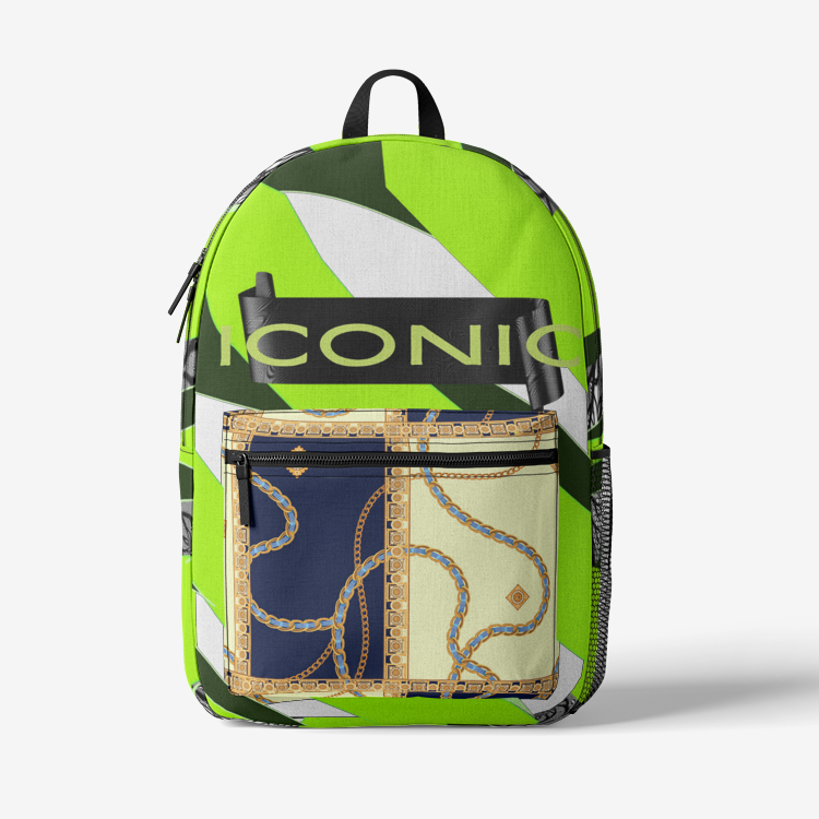 Iconic II Retro Lime Colorful Trendy Backpack