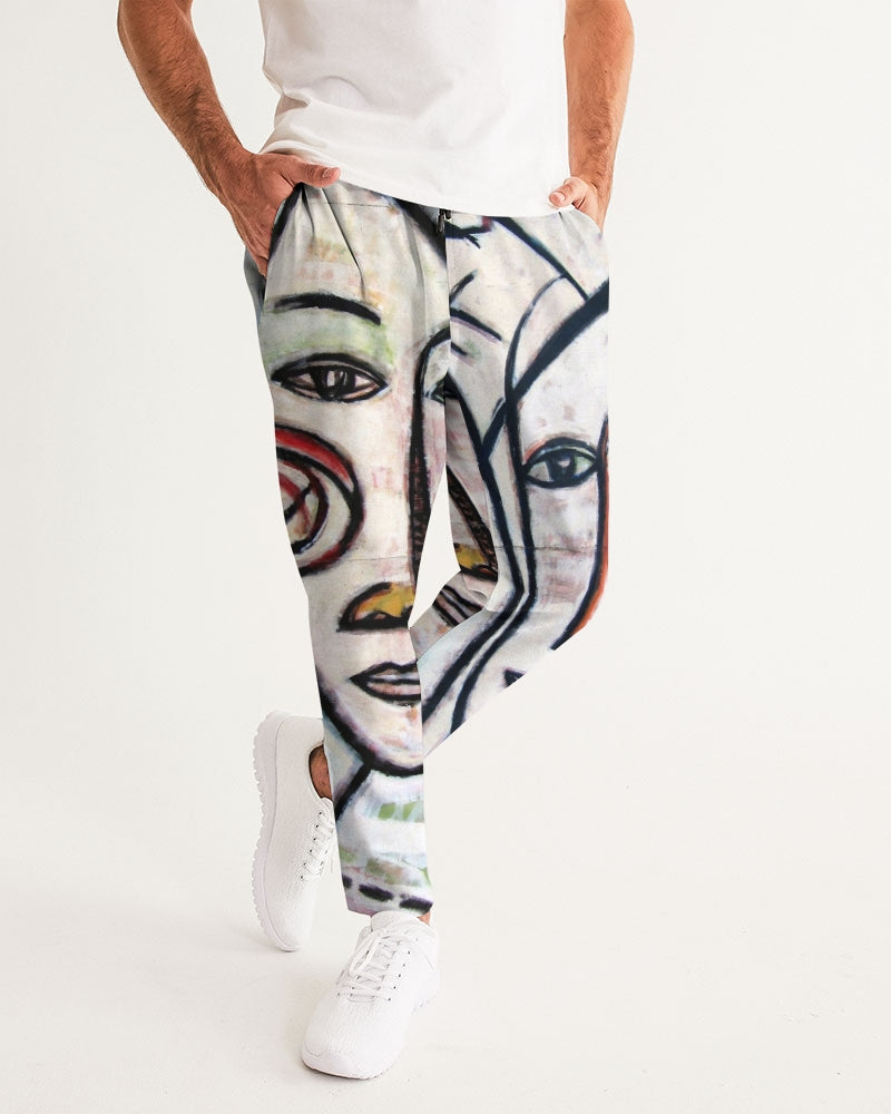 Abstract Gemini Men's Joggers - ENE TRENDS -custom designed-personalized-near me-shirt-clothes-dress-amazon-top-luxury-fashion-men-women-kids-streetwear-IG