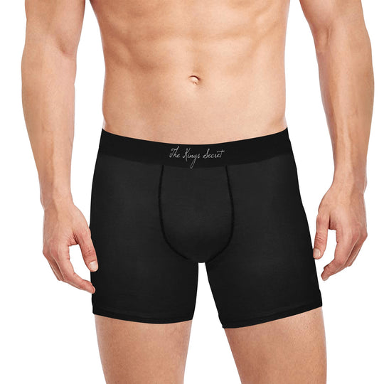 Black- mens_underwear_trending_color, Luxurious Boxer_Breifs_men_novelty_gift_underwear_pockets_hidden_sports_for him_designer