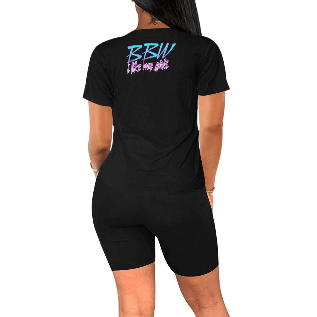 Brian Angel - BBW Women's Short Yoga Set - ENE TRENDS -custom designed-personalized-near me-shirt-clothes-dress-amazon-top-luxury-fashion-men-women-kids-streetwear-IG