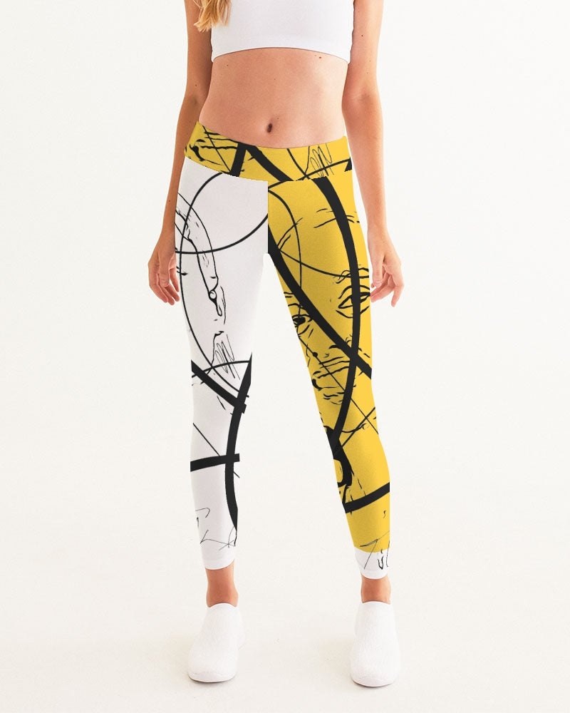 Smile For Me Lady - The Outline Collection Women's Yoga Pants - ENE TRENDS -custom designed-personalized-near me-shirt-clothes-dress-amazon-top-luxury-fashion-men-women-kids-streetwear-IG