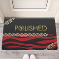 Polished Punteggiato Red Ze1 Doormat / Rug