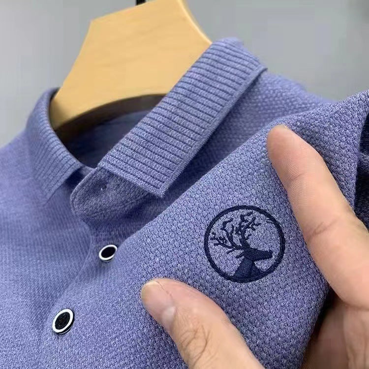 DH Cotton Short Sleeve Men's Polo Shirts - ENE TRENDS -custom designed-personalized-near me-shirt-clothes-dress-amazon-top-luxury-fashion-men-women-kids-streetwear-IG-best