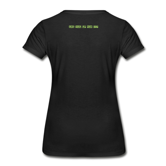 Hulu & Hump double-sided print Women’s Premium Organic T-Shirt (Eco-friendly) - black