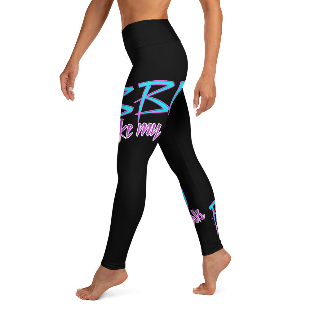 Black BBW Yoga Leggings Brian Angel Collection - ENE TRENDS -custom designed-personalized-near me-shirt-clothes-dress-amazon-top-luxury-fashion-men-women-kids-streetwear-IG