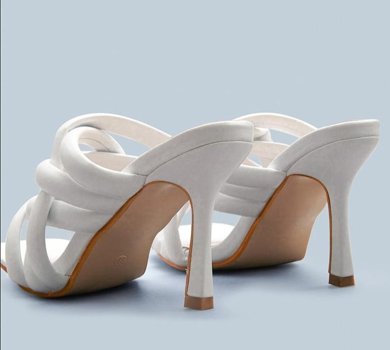 Gabrielle - Tantalizing Square Toe Summer Mule Heels - ENE TRENDS -custom designed-personalized-near me-shirt-clothes-dress-amazon-top-luxury-fashion-men-women-kids-streetwear-IG