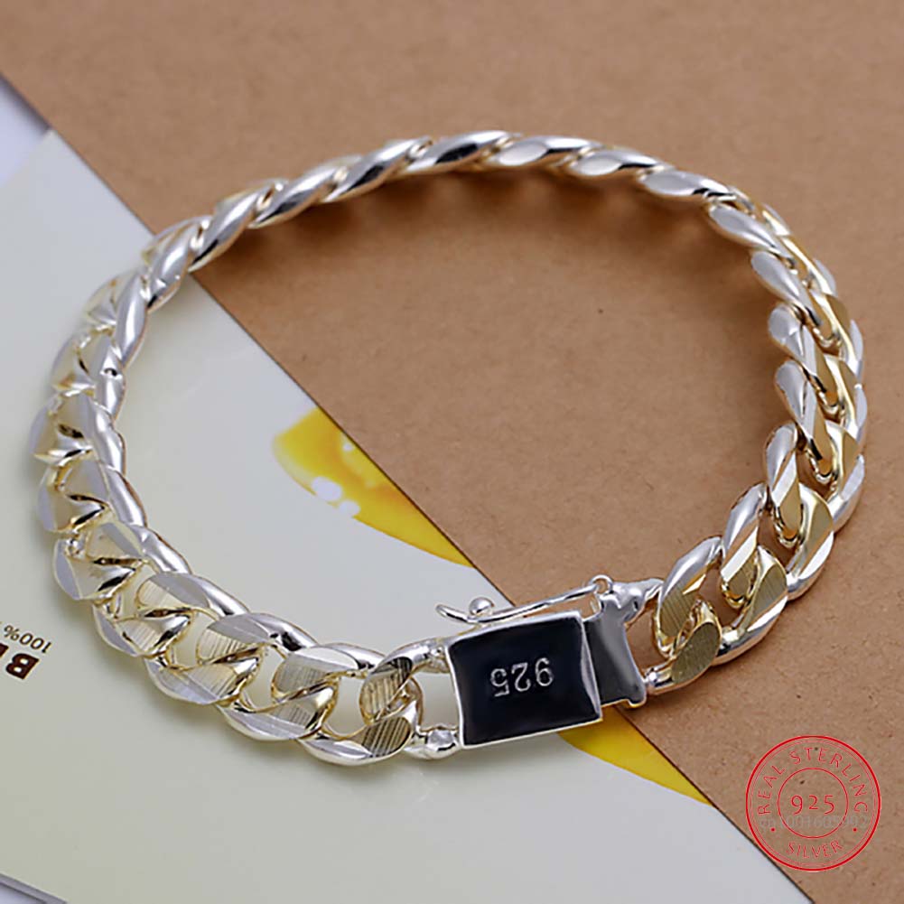 Roddy Exquisite 925 Sterling Silver Plated Fashion Jewelry Bracelet - ENE TRENDS -custom designed-personalized-near me-shirt-clothes-dress-amazon-top-luxury-fashion-men-women-kids-streetwear-IG