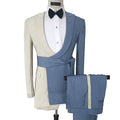 Collin Trendy Formal Split Design Detail Belt 2 Piece Suit - ENE TRENDS -custom designed-personalized-near me-shirt-clothes-dress-amazon-top-luxury-fashion-men-women-kids-streetwear-IG-periwinkle blue