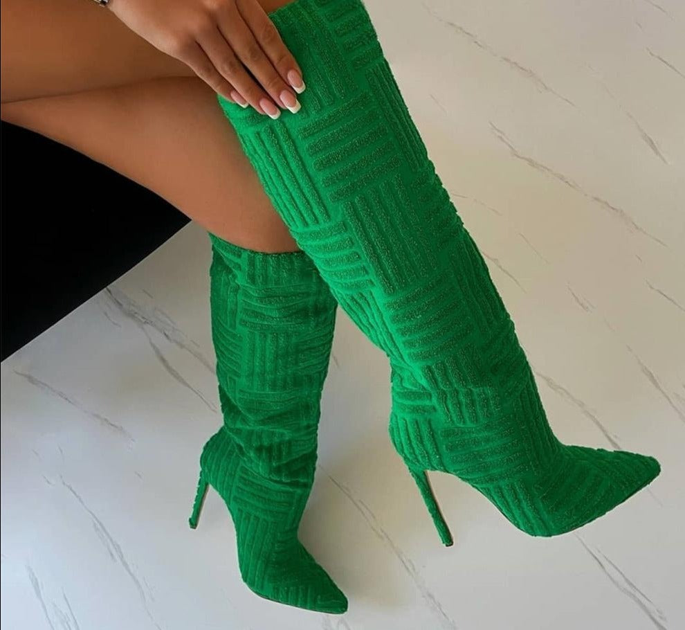 Shop Knee High Boots. Women's trendy knee high boots. Women's footwear.