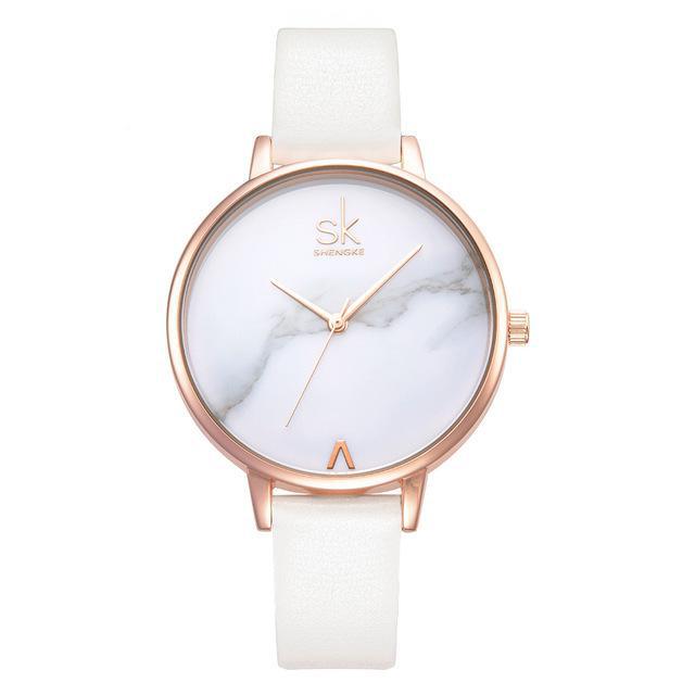 Ladies Marble Dial Fashion Watch - ENE TRENDS