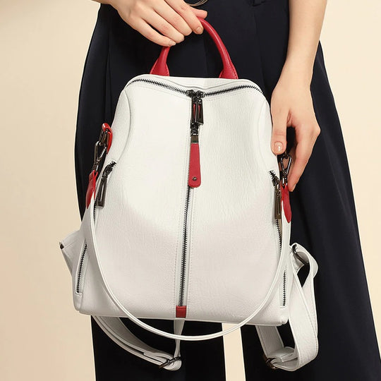 City Girl Soft Leather Backpack Purse - ENE TRENDS -custom designed-personalized-near me-shirt-clothes-dress-amazon-top-luxury-fashion-men-women-kids-streetwear-IG