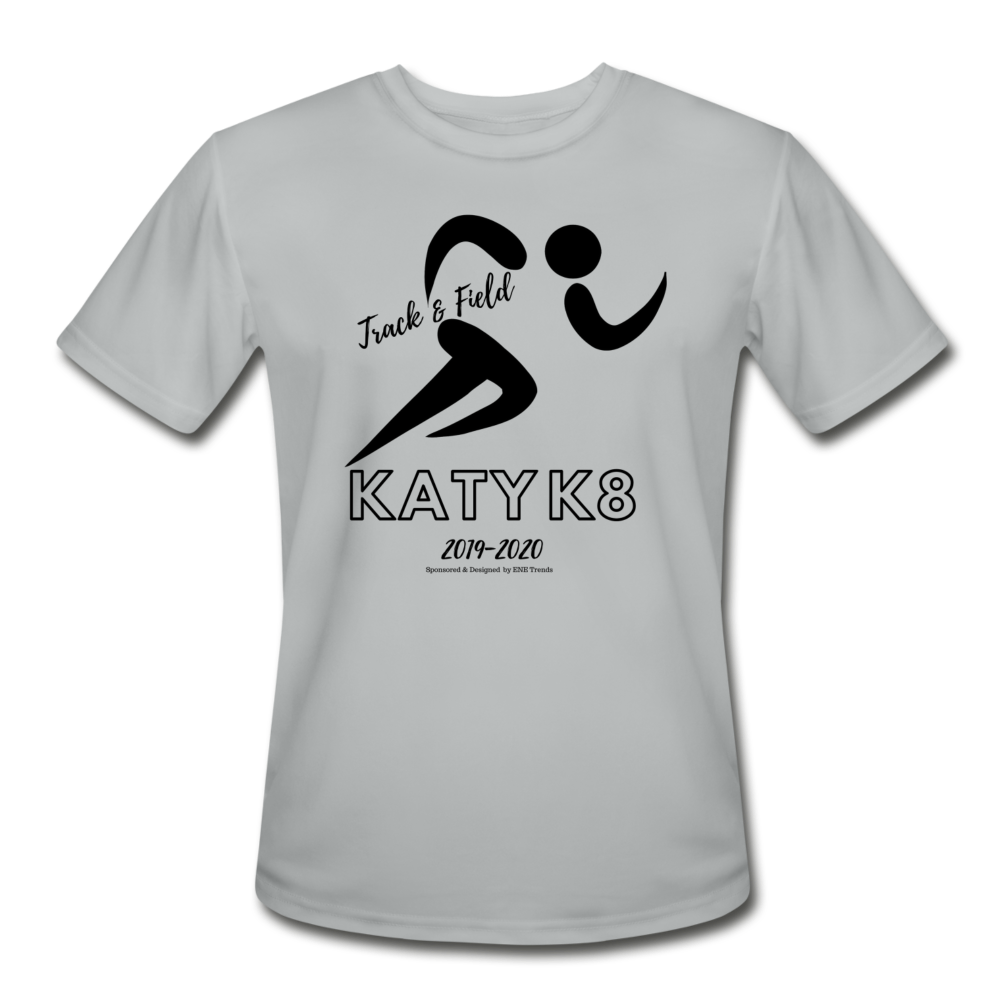 UNISEX Moisture Wicking Performance T-Shirt - silver