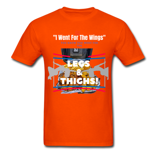 I Went For Wings Unisex Classic T-Shirt - orange