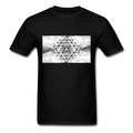 Sacred Geometry Casual Unisex Classic T-Shirt - black