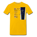 Exclusive Customized Ps5 Men's Premium T-Shirt - sun yellow