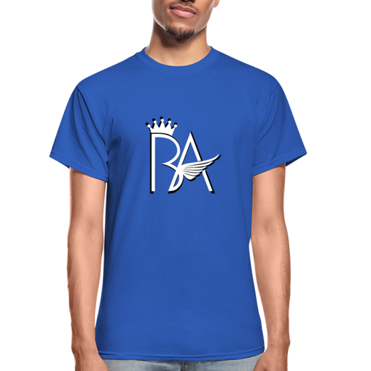 Brian Angel BA Logo Ultra Cotton Adult T-Shirt - royal blue
