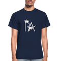 Brian Angel BA Logo Ultra Cotton Adult T-Shirt - navy