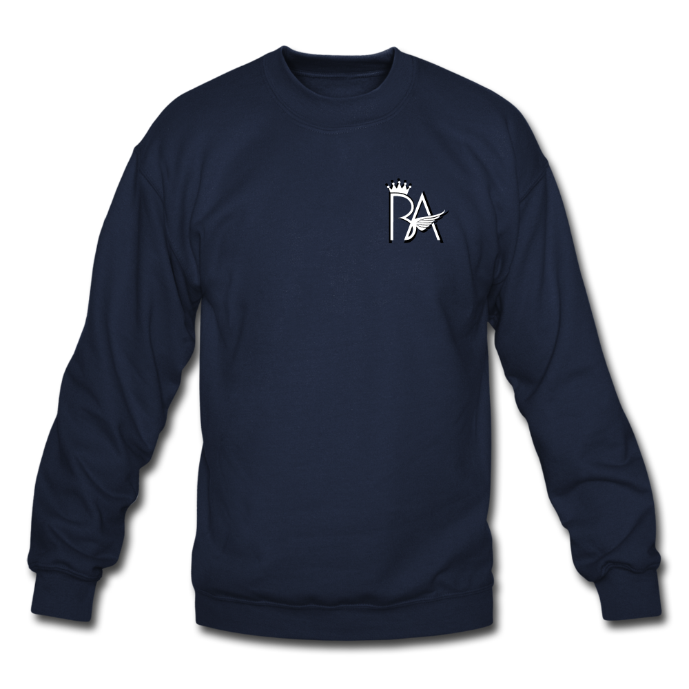 Brian Angel BA Logo Crewneck Sweatshirt - navy