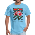 Self Made Unisex Classic T-Shirt - aquatic blue