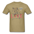 Live Your Own Life Unisex Classic T-Shirt - khaki