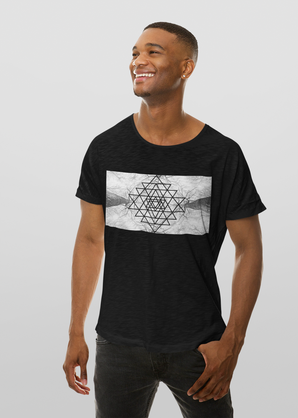 Sacred Geometry tshirt, ENE Trends
