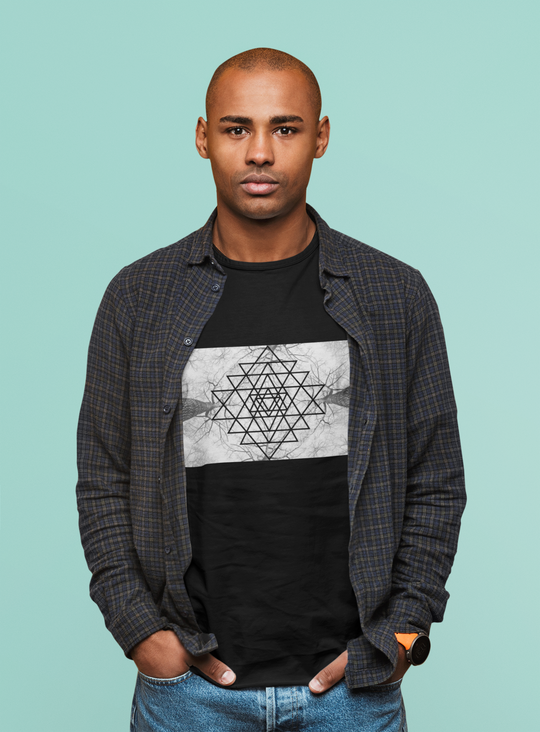 Sacred Geometry Casual Unisex Classic T-Shirt - ENE TRENDS -custom designed-personalized-near me-shirt-clothes-dress-amazon-top-luxury-fashion-men-women-kids-streetwear-IG