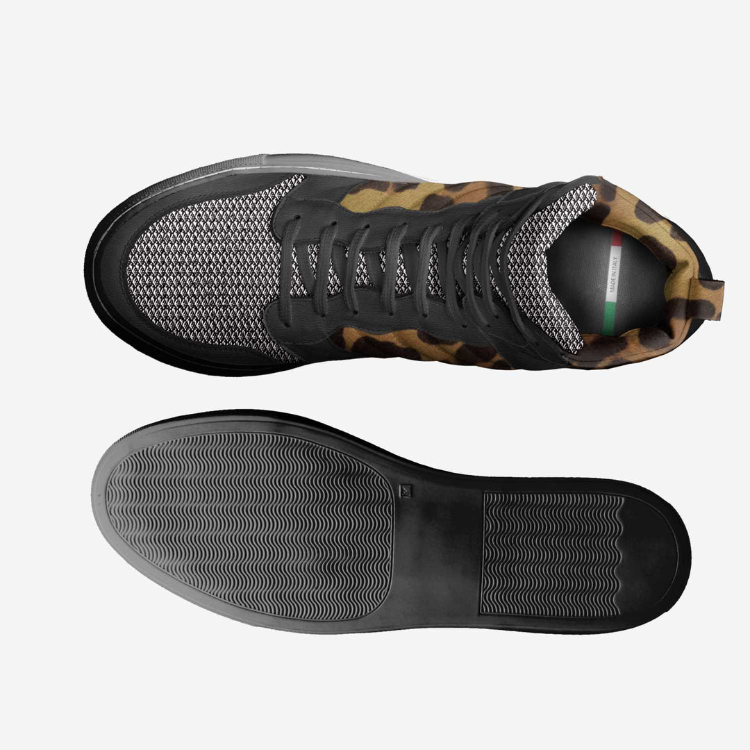 Cheeta Pantha Limited Edition Custom Retro Basketball Sneakers - ENE TRENDS