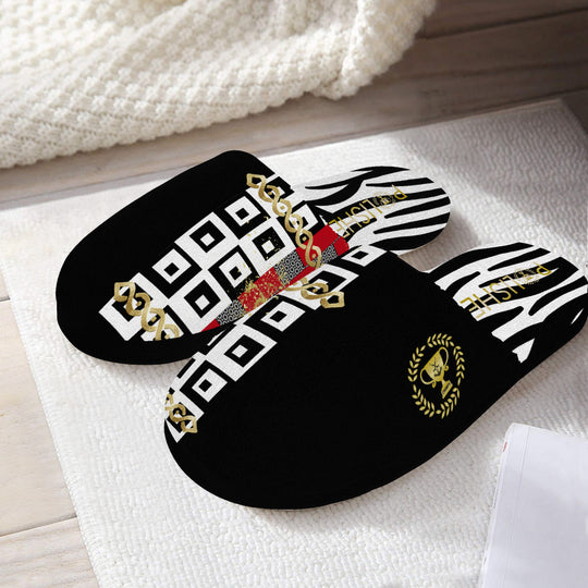 soft_plush_bath_slippers_like Versace_Gucci_luis Vuitto_top quality_Polished Brand_enetrends